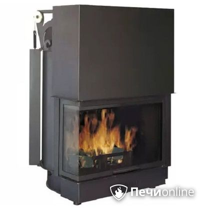 Каминная топка Edilkamin Acquatondo 29 SX с теплообменником для открытой системы в Бердске